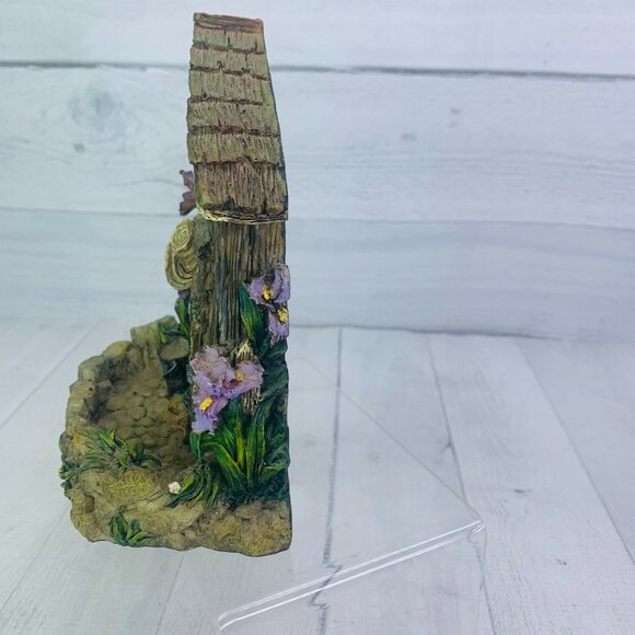 Young FLOWER GARDEN SHED 3D Resin Wall Plaque Free Stand Tabletop 6.5" Figurine - Picture 6 of 9